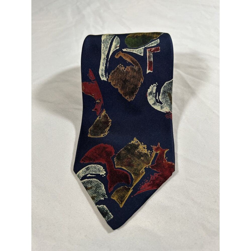 Vintage Robert Talbott Studio Men's Abstract Design Tie 100% Silk